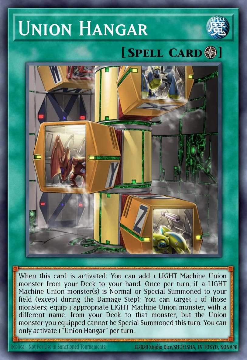 Carte Yu-Gi-Oh! Union Hangar #092 — Battles of Legend: Relentless Revenge