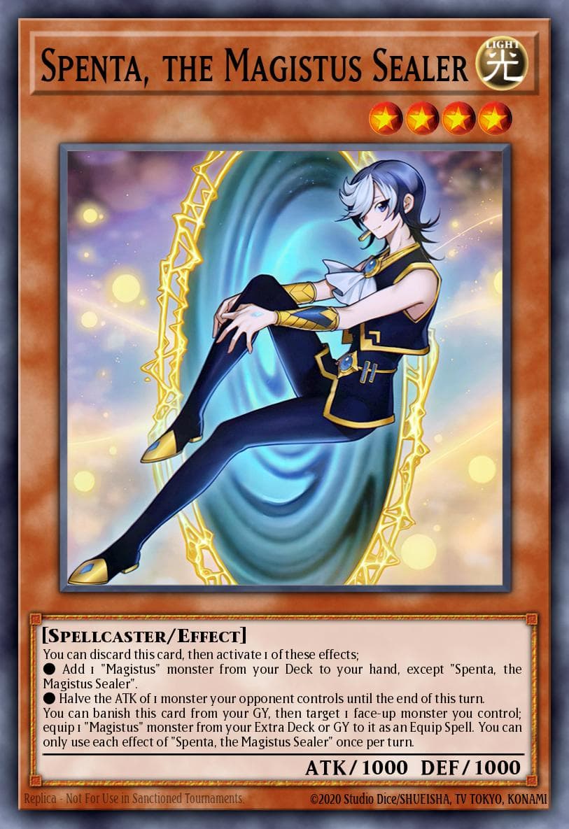 Carte Yu-Gi-Oh! Spenta, the Magistus Sealer #098 — Burst Protocol