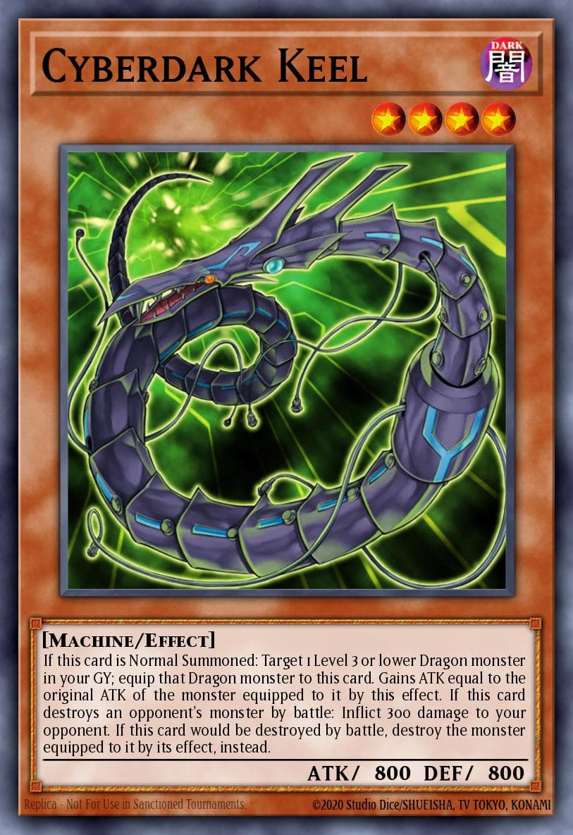 Carte Yu-Gi-Oh! Cyberdark Keel #003 — Cyberdark Impact
