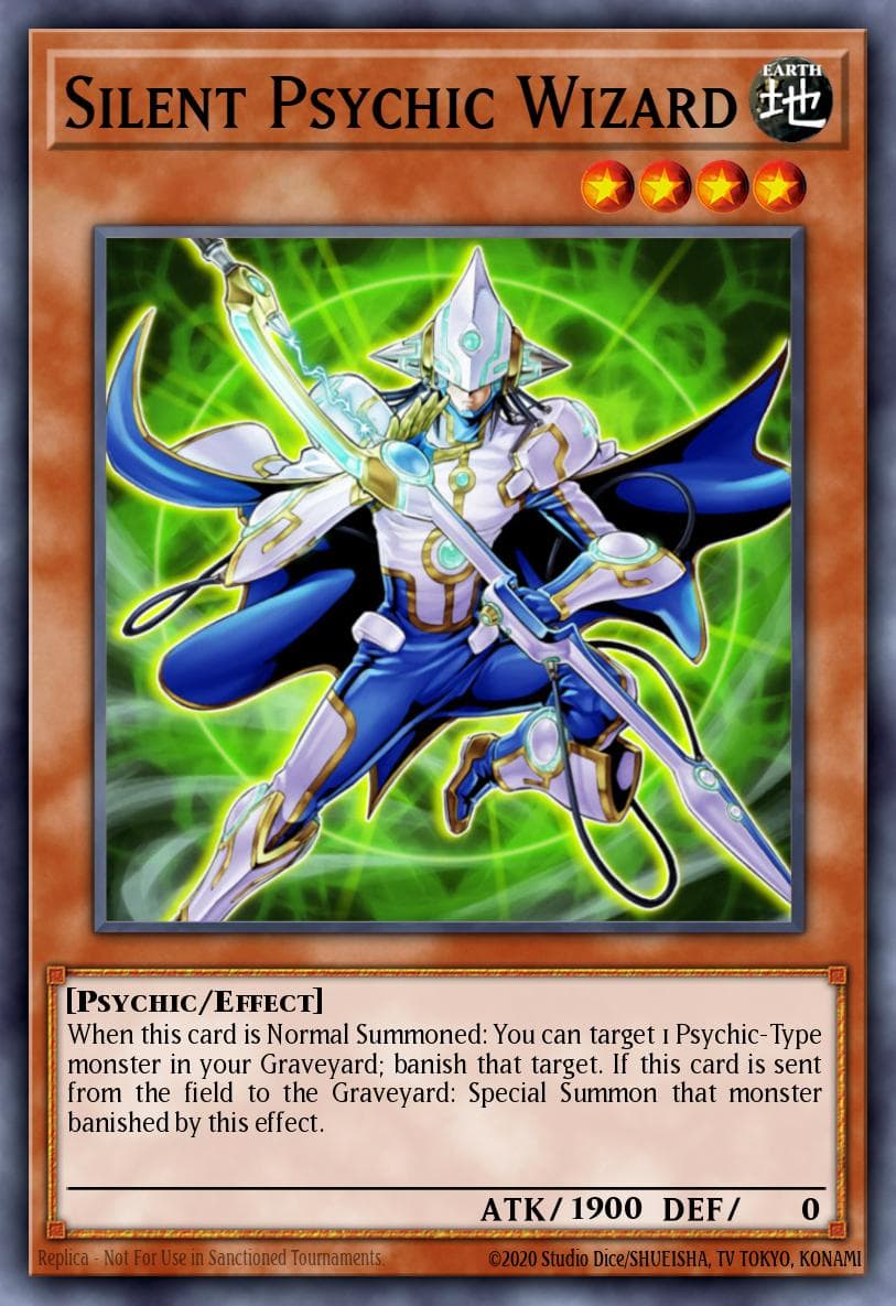 Carte Yu-Gi-Oh! Silent Psychic Wizard #084 — Battle Pack 3: Monster League