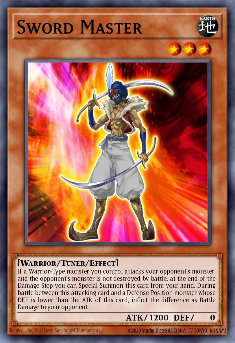 Carte Yu-Gi-Oh! Sword Master #011 — Absolute Powerforce