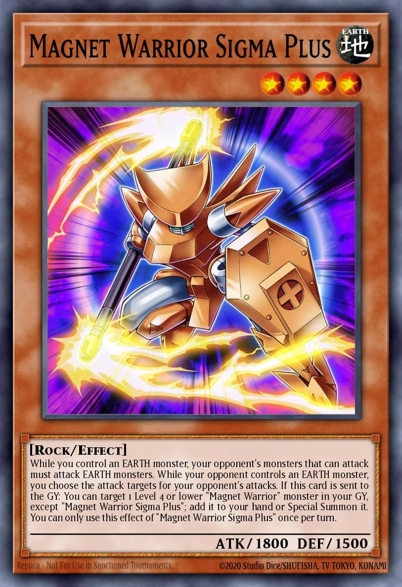 Carte Yu-Gi-Oh! Magnet Warrior Sigma Plus #005 — Burst Protocol