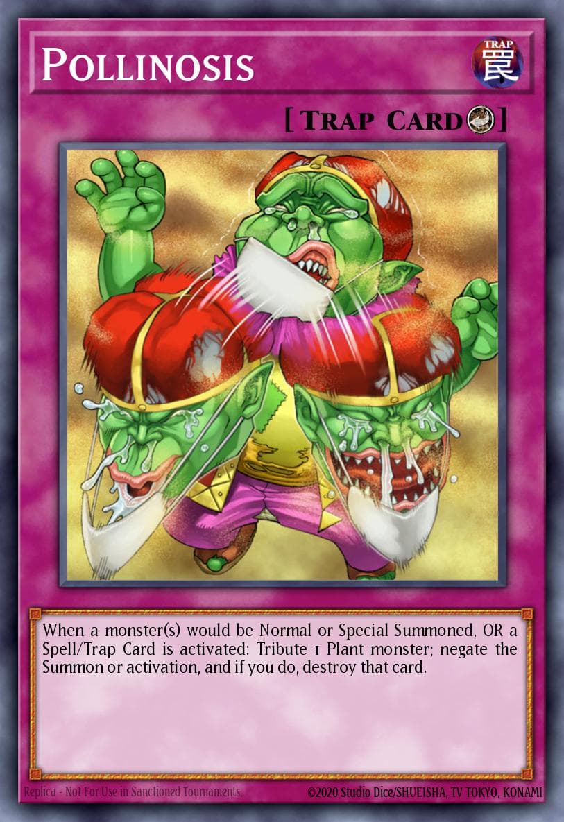 Carte Yu-Gi-Oh! Pollinosis #012 — Astral Pack Three