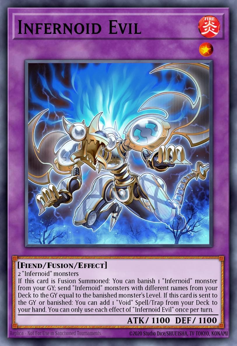Carte Yu-Gi-Oh! Infernoid Evil #013 — Battles of Legend: Terminal Revenge