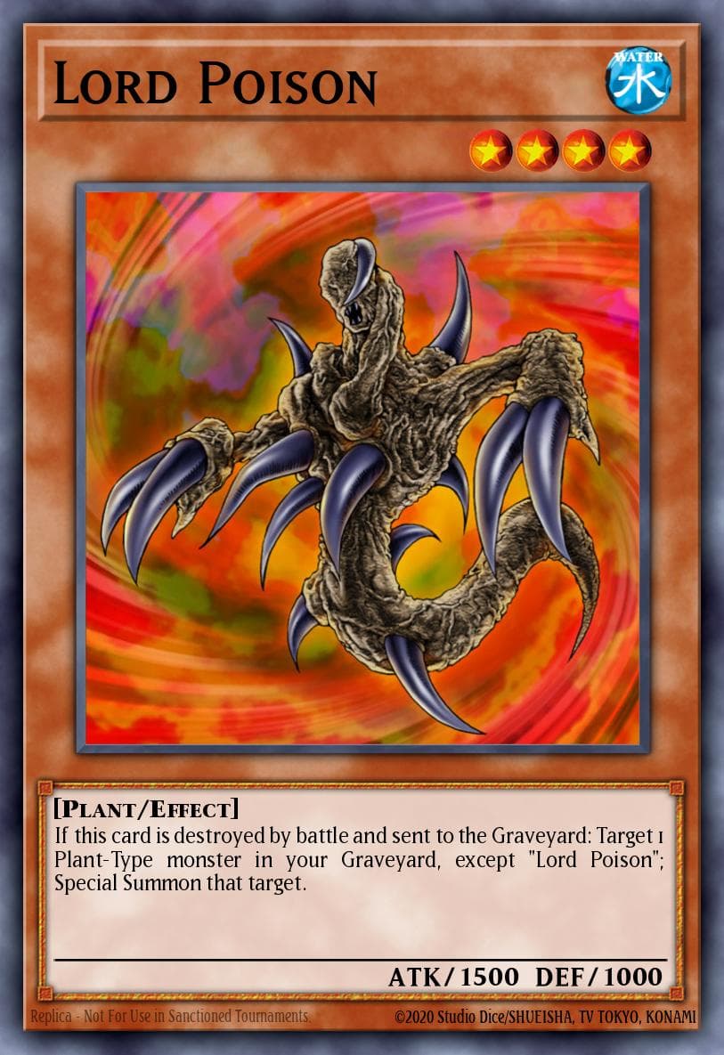 Carte Yu-Gi-Oh! Lord Poison #009 — Battle Pack 3: Monster League
