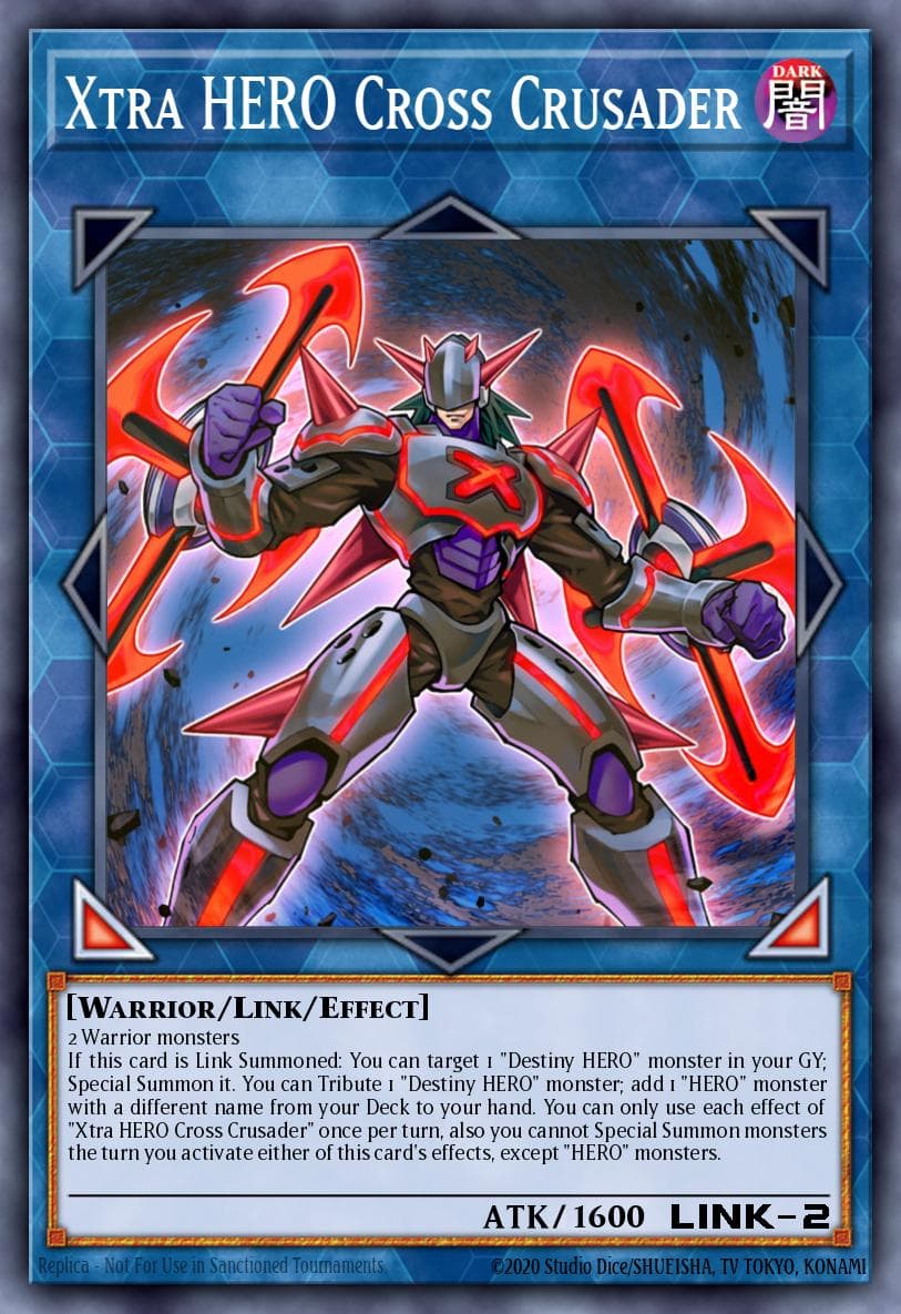 Carte Yu-Gi-Oh! Xtra HERO Cross Crusader #157 — Battles of Legend: Chapter 1