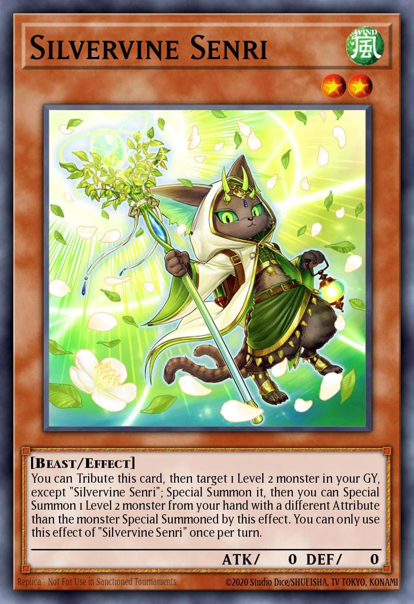 Carte Yu-Gi-Oh! Silvervine Senri #031 — Battle of Chaos