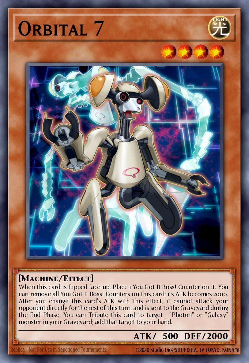 Carte Yu-Gi-Oh! Orbital 7 #020 — Cosmo Blazer