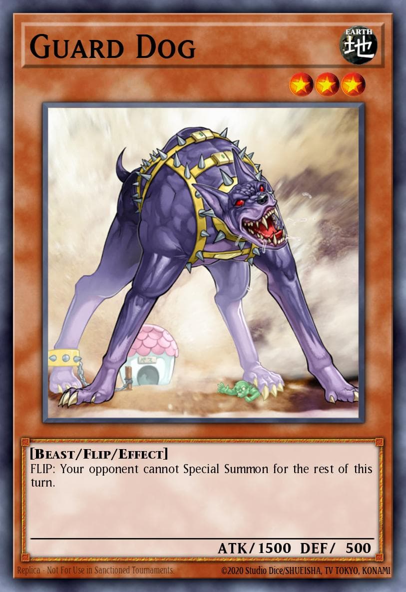 Carte Yu-Gi-Oh! Guard Dog #053 — Battles of Legend: Terminal Revenge