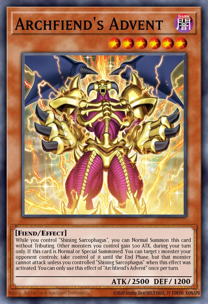 Carte Yu-Gi-Oh! Archfiend's Advent #046 — Battles of Legend: Terminal Revenge