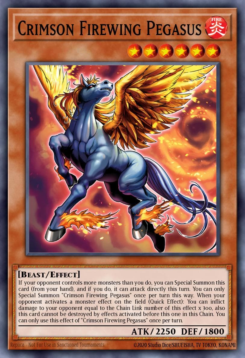Carte Yu-Gi-Oh! Crimson Firewing Pegasus #032 — Alliance Insight