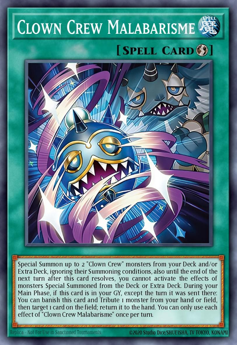 Carte Yu-Gi-Oh! Clown Crew Malabarisme #061 — Blazing Dominion