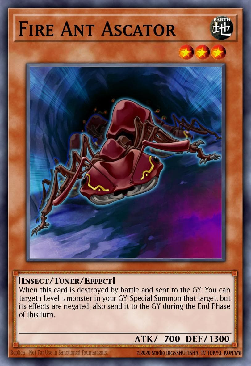 Carte Yu-Gi-Oh! Fire Ant Ascator #020 — Absolute Powerforce
