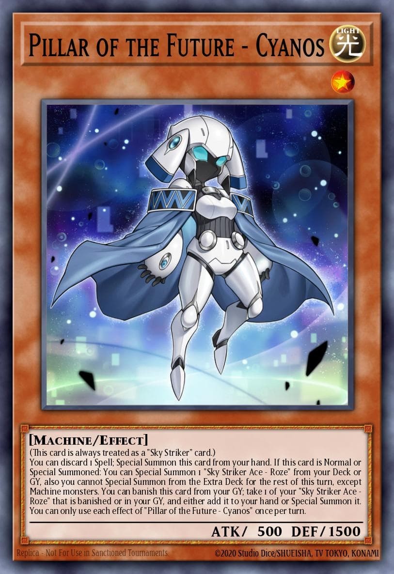 Carte Yu-Gi-Oh! Pillar of the Future - Cyanos #043 — Battles of Legend: Terminal Revenge