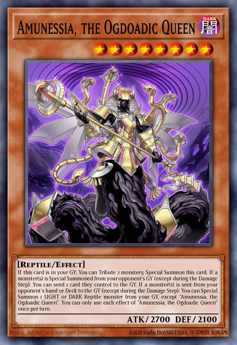 Carte Yu-Gi-Oh! Amunessia, the Ogdoadic Queen #008 — Ancient Guardians