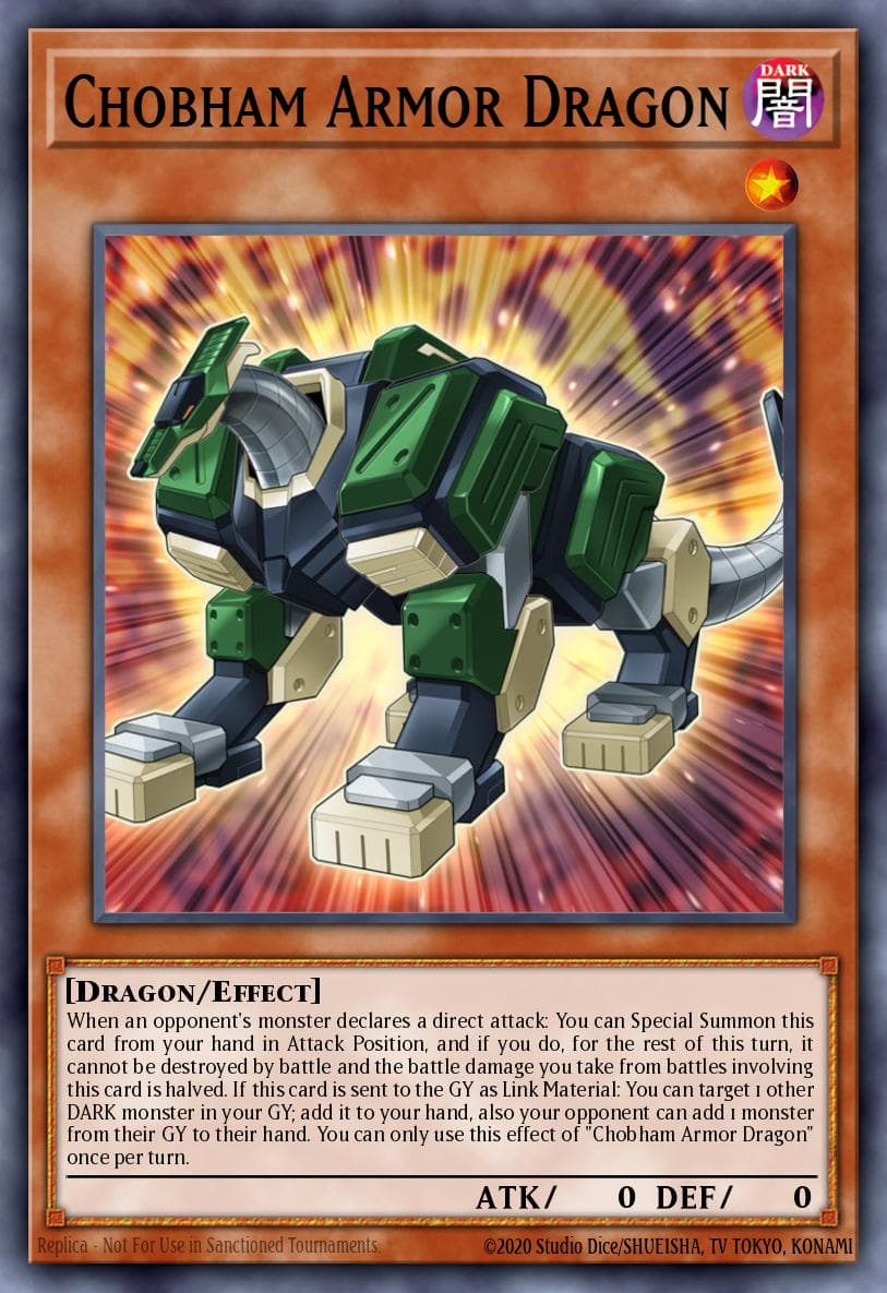 Carte Yu-Gi-Oh! Chobham Armor Dragon #005 — Chaos Impact