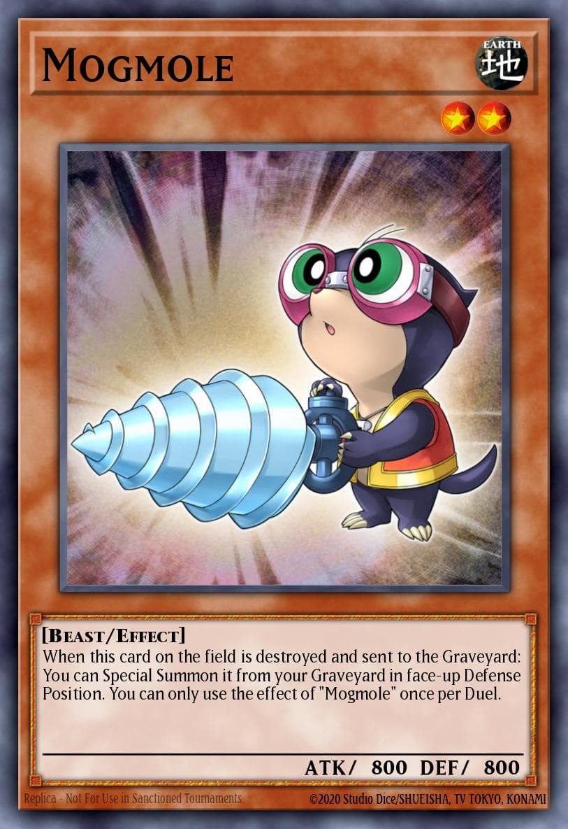 Carte Yu-Gi-Oh! Mogmole #004 — Abyss Rising