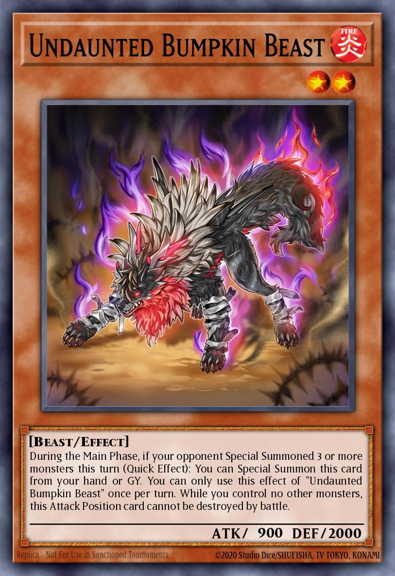 Carte Yu-Gi-Oh! Undaunted Bumpkin Beast #033 — Burst of Destiny