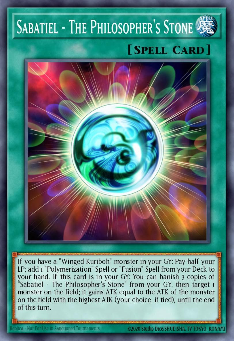 Carte Yu-Gi-Oh! Sabatiel - The Philosopher's Stone #006 — Yu-Gi-Oh! Advent Calendar (2019)