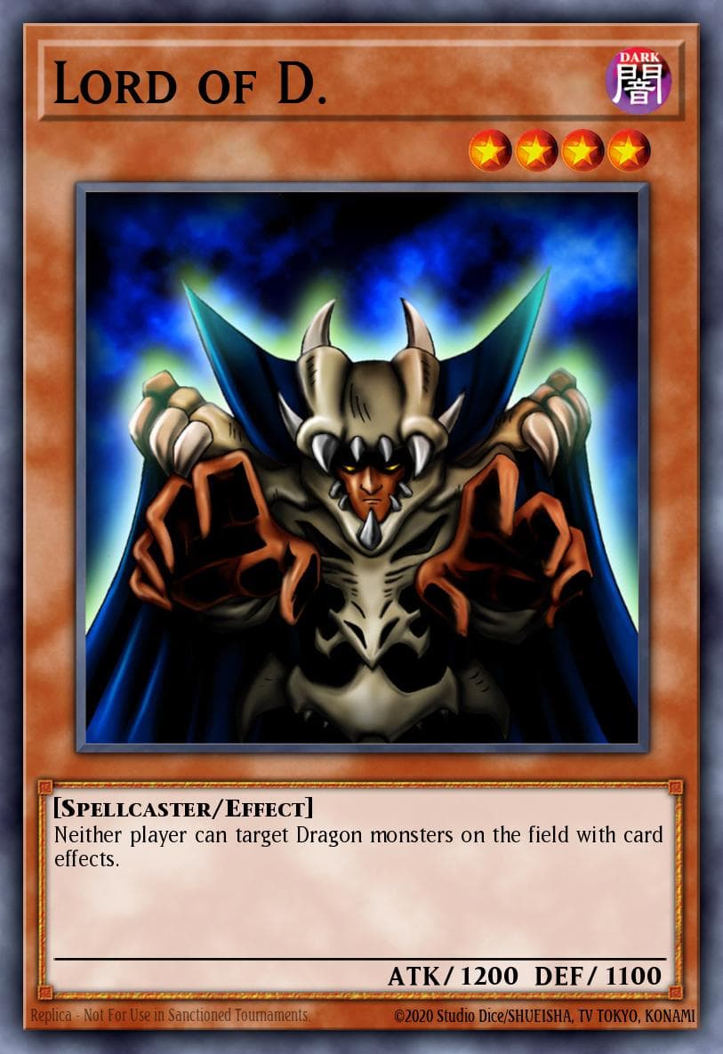 Carte Yu-Gi-Oh! Lord of D. #004 — Booster Pack Collectors Tins 2002