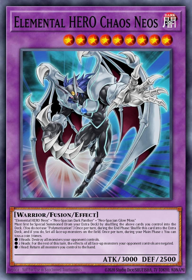 Carte Yu-Gi-Oh! Elemental HERO Chaos Neos #140 — Battles of Legend: Chapter 1