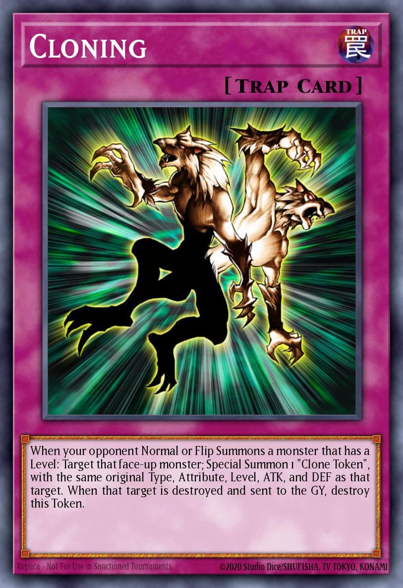 Carte Yu-Gi-Oh! Cloning #191 — Battle Pack 2: War of the Giants