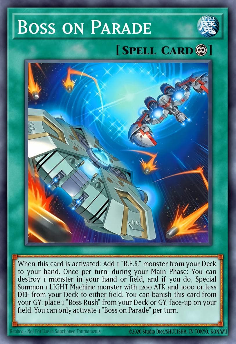 Carte Yu-Gi-Oh! Boss on Parade #064 — Burst Protocol