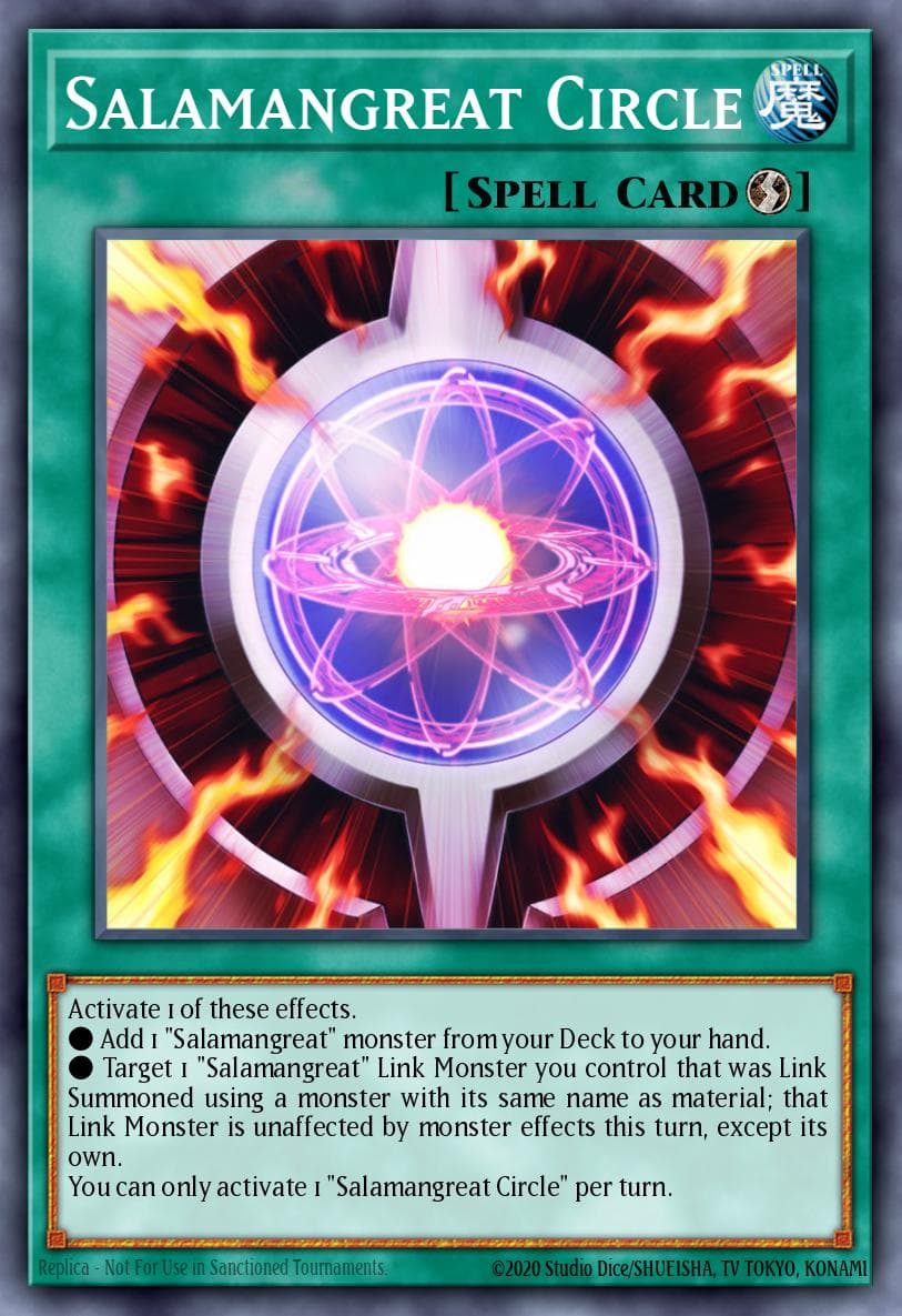 Carte Yu-Gi-Oh! Salamangreat Circle #087 — Battles of Legend: Crystal Revenge