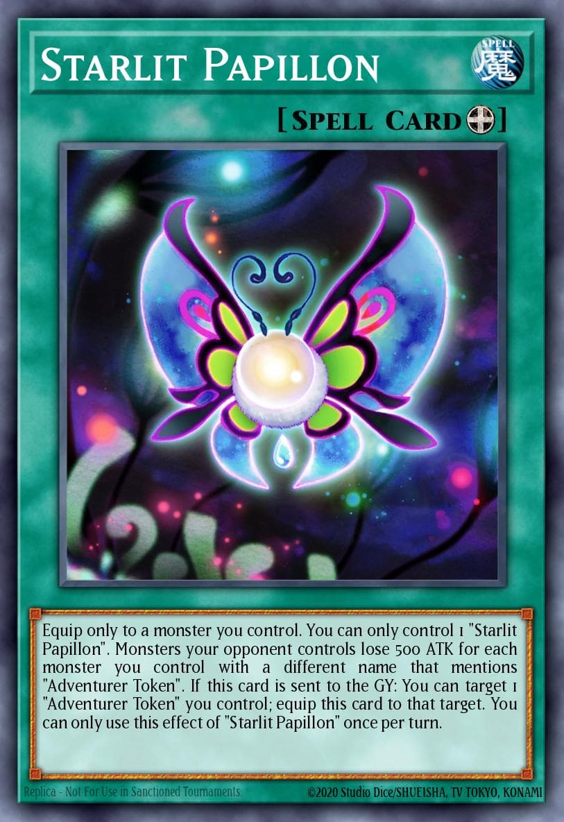 Carte Yu-Gi-Oh! Starlit Papillon #095 — Battles of Legend: Monstrous Revenge