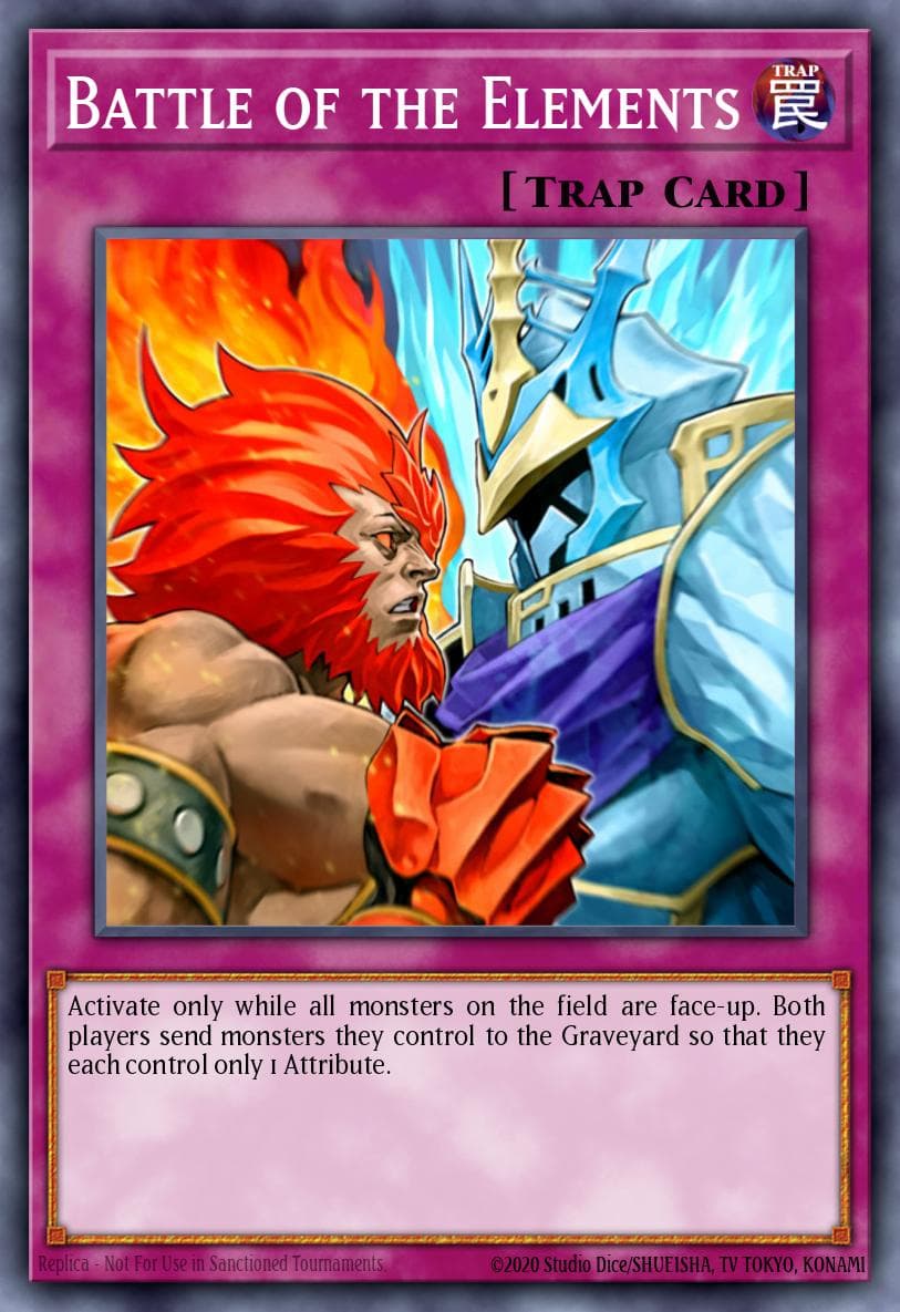 Carte Yu-Gi-Oh! Battle of the Elements #075 — Ancient Prophecy