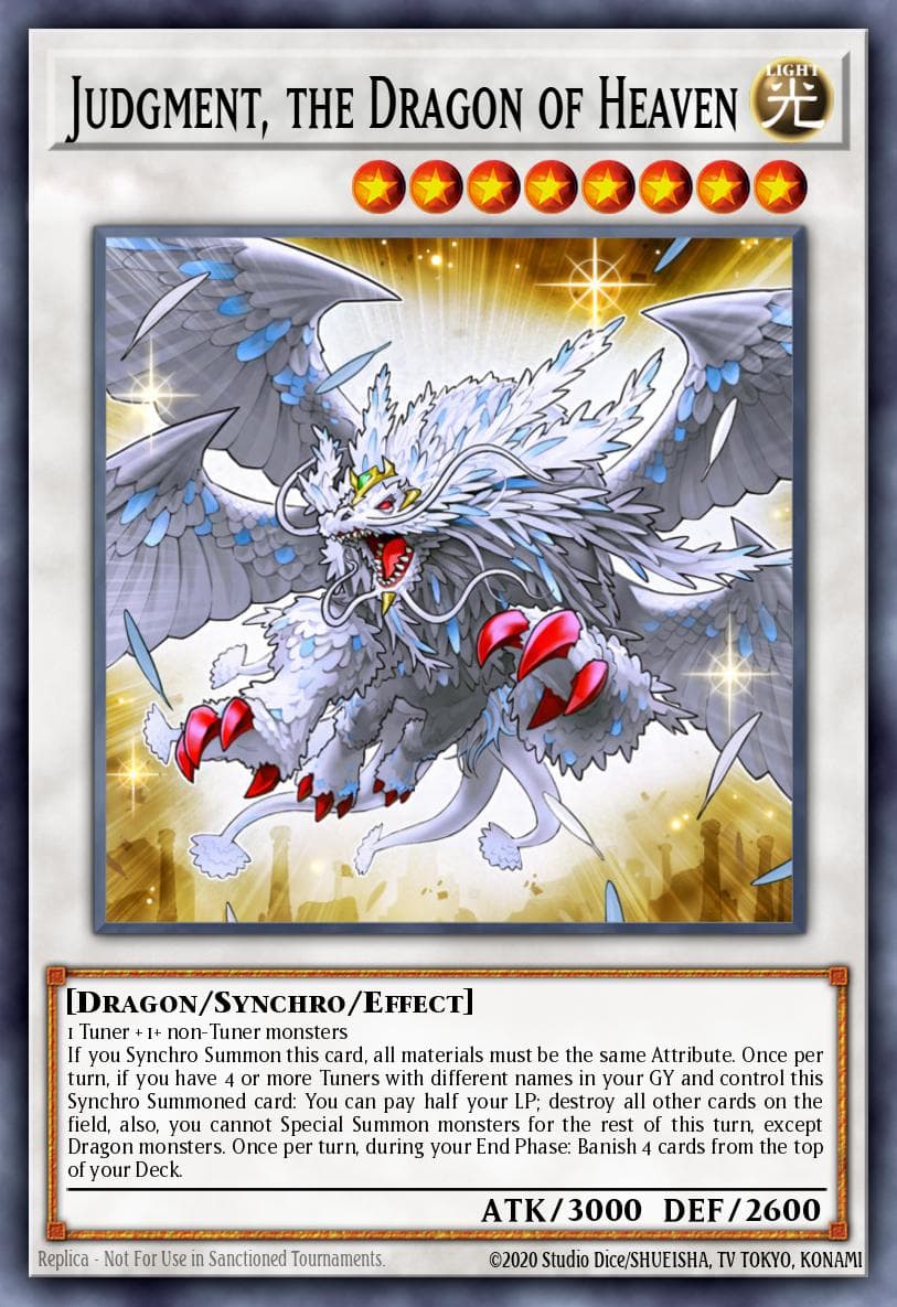 Carte Yu-Gi-Oh! Judgment, the Dragon of Heaven #046 — Battles of Legend: Chapter 1