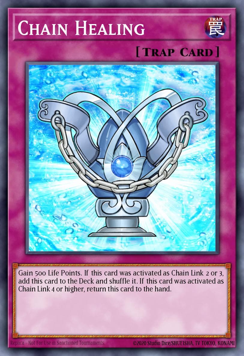 Carte Yu-Gi-Oh! Chain Healing #053 — Cyberdark Impact