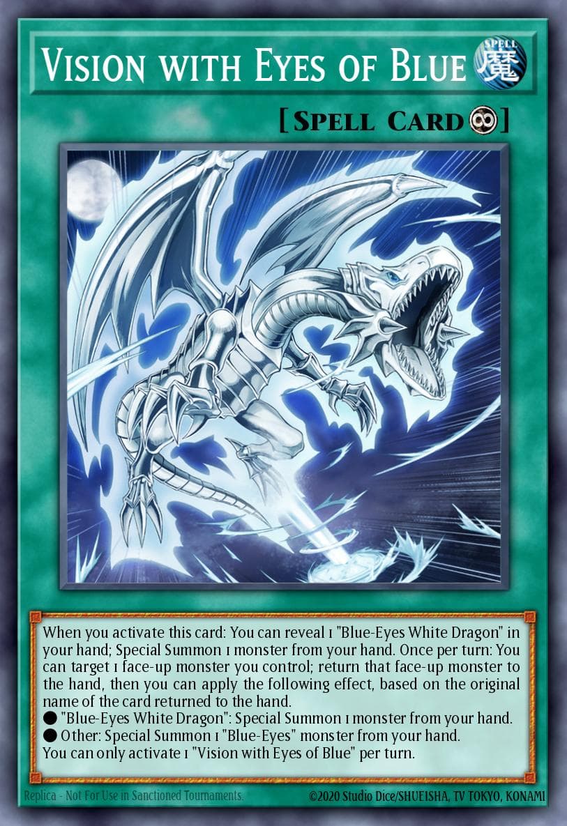 Carte Yu-Gi-Oh! Vision with Eyes of Blue #050 — Battle of Chaos