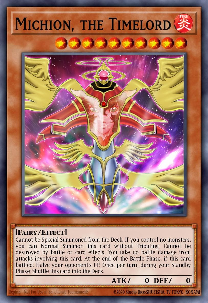 Carte Yu-Gi-Oh! Michion, the Timelord #021 — Battles of Legend: Relentless Revenge