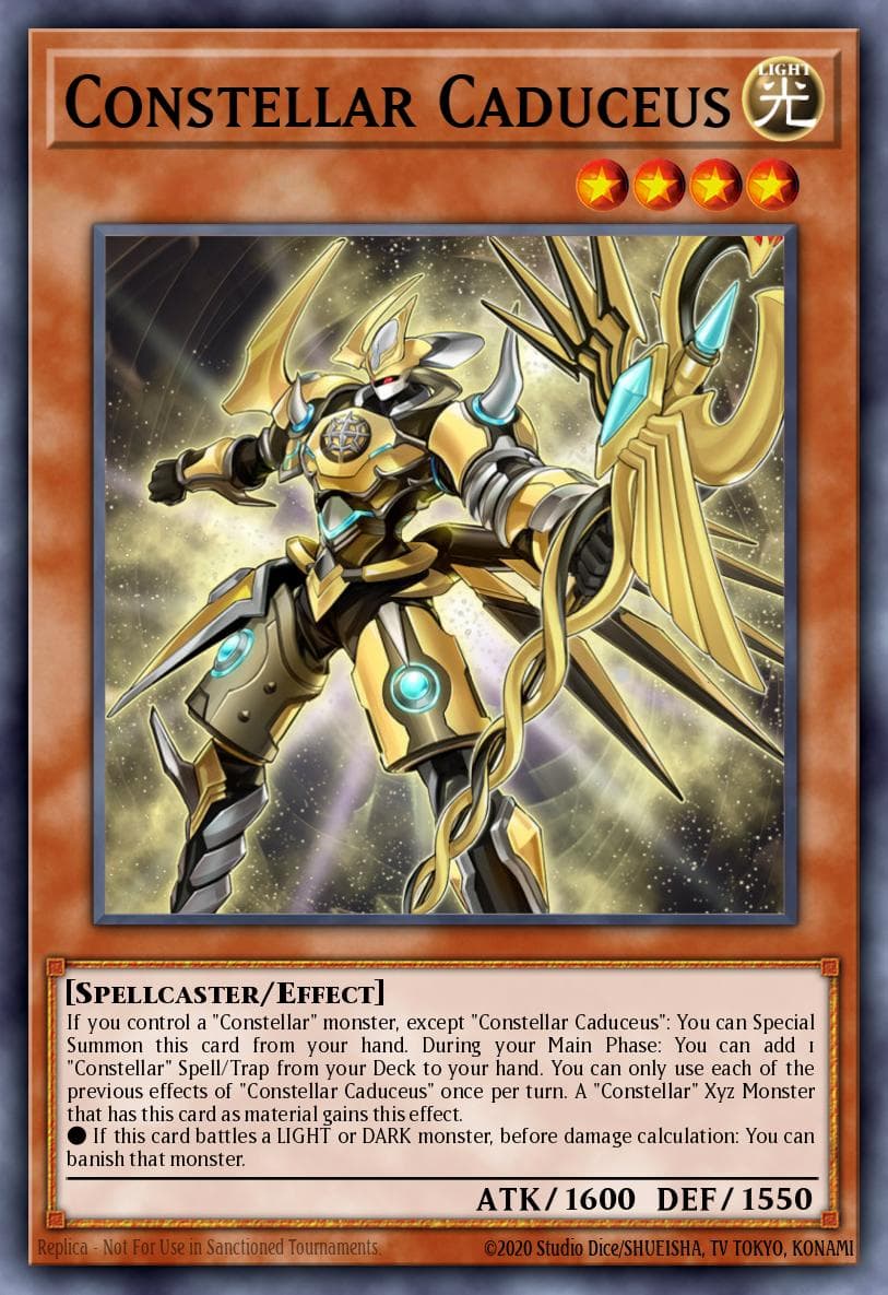 Carte Yu-Gi-Oh! Constellar Caduceus #022 — Blazing Vortex