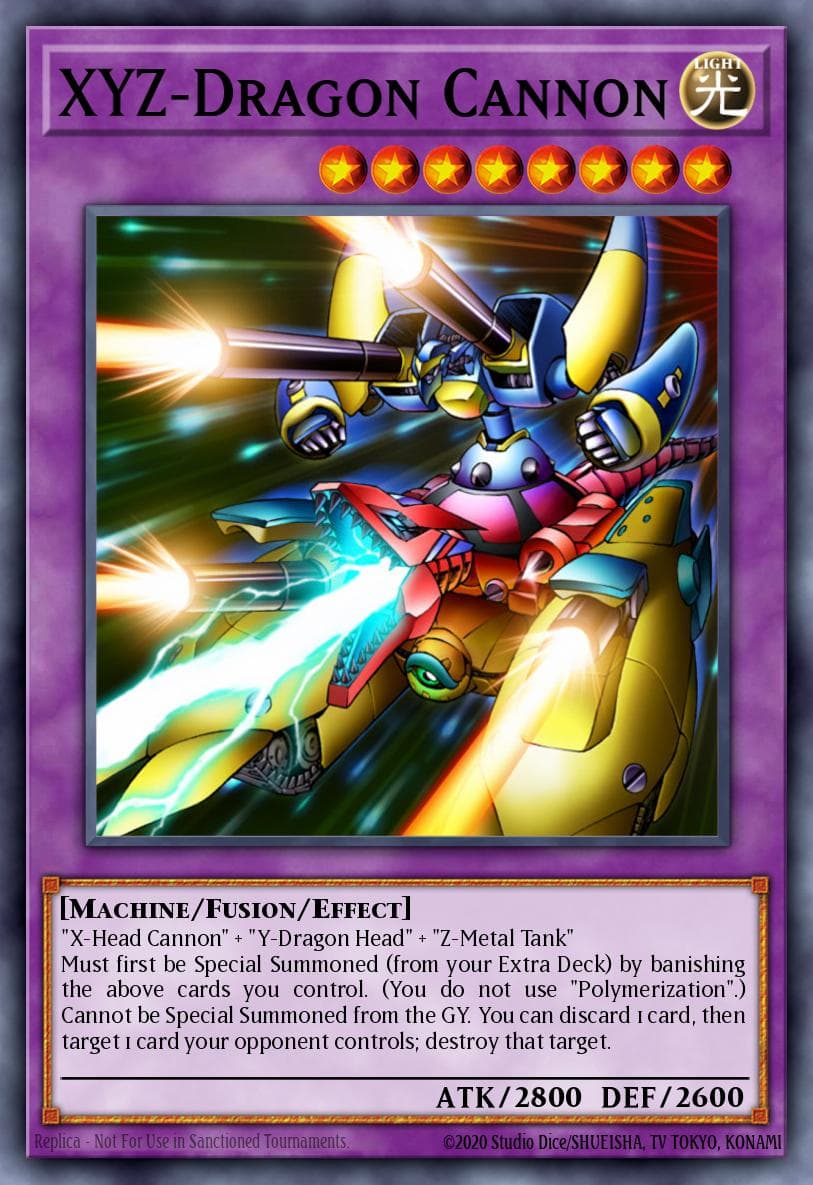 Carte Yu-Gi-Oh! XYZ-Dragon Cannon #010 — Collectible Tins 2003