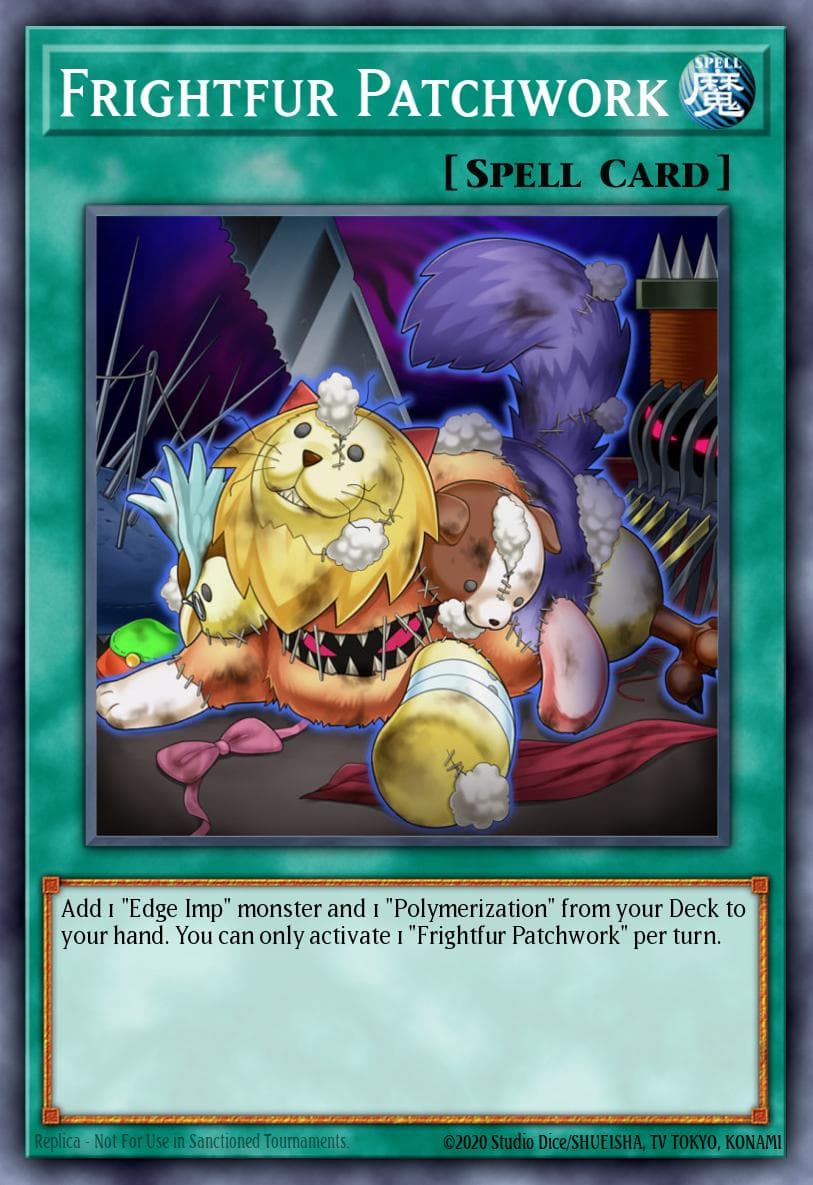 Carte Yu-Gi-Oh! Frightfur Patchwork #086 — Battles of Legend: Crystal Revenge
