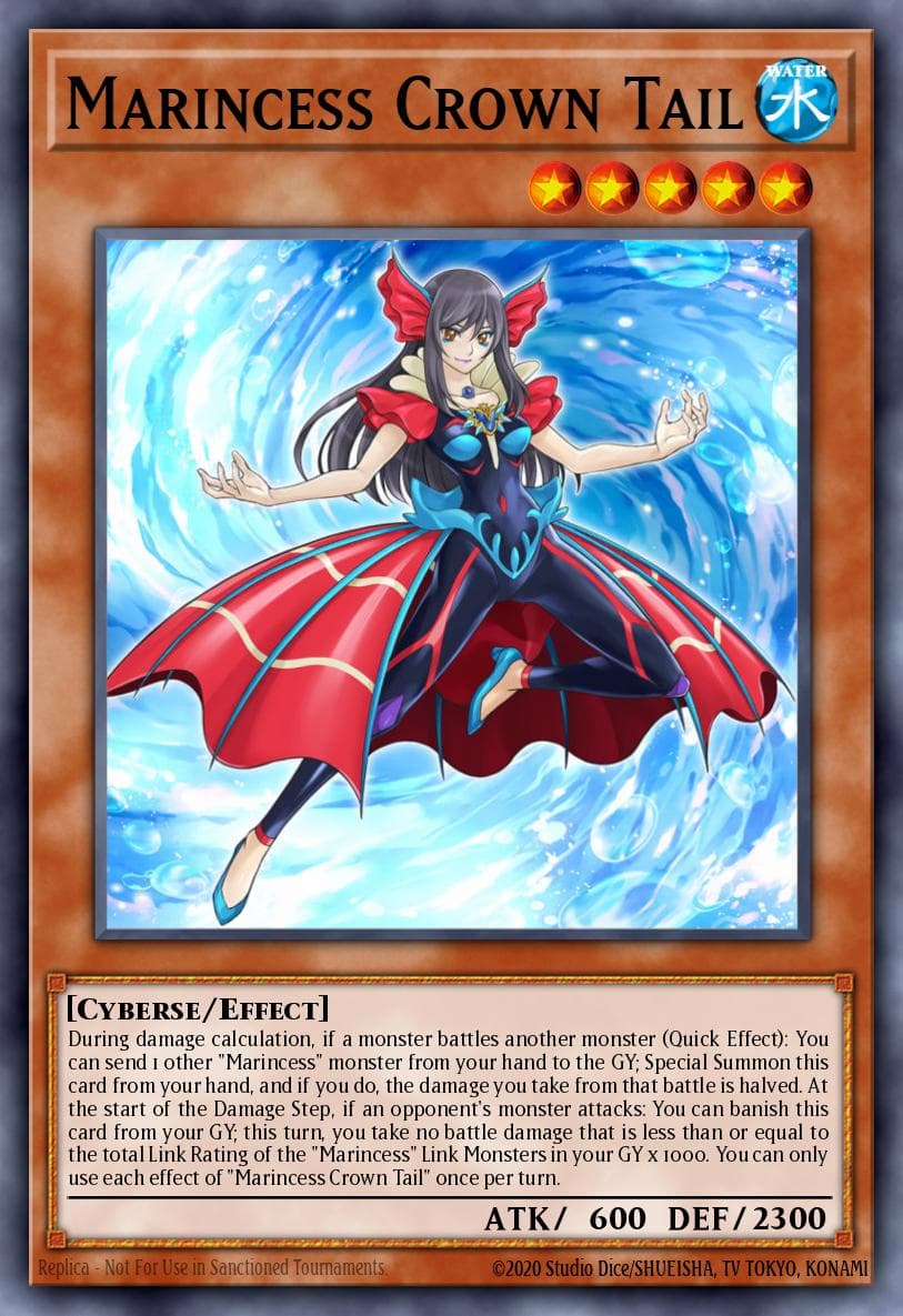 Carte Yu-Gi-Oh! Marincess Crown Tail #003 — Chaos Impact
