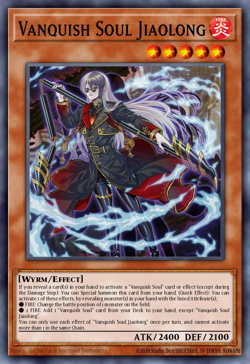 Carte Yu-Gi-Oh! Vanquish Soul Jiaolong #018 — Age of Overlord