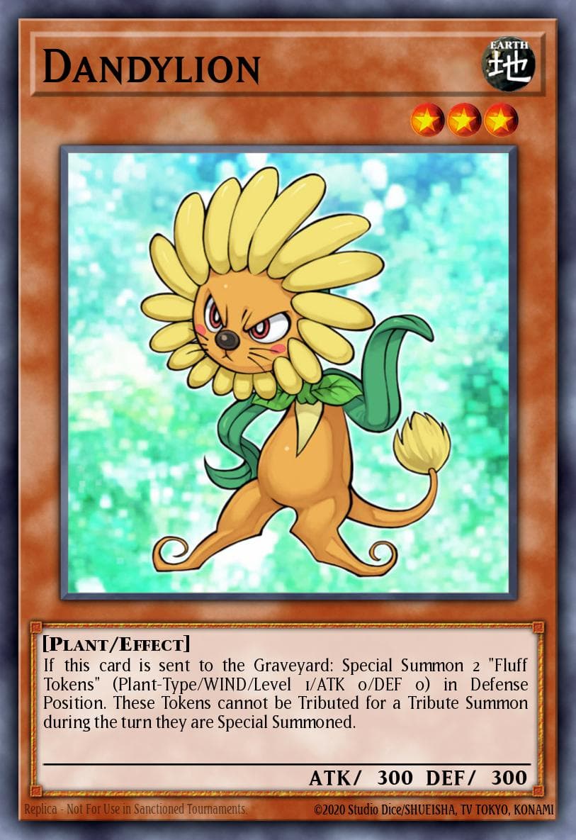 Carte Yu-Gi-Oh! Dandylion #1 — Absolute Powerforce: Special Edition