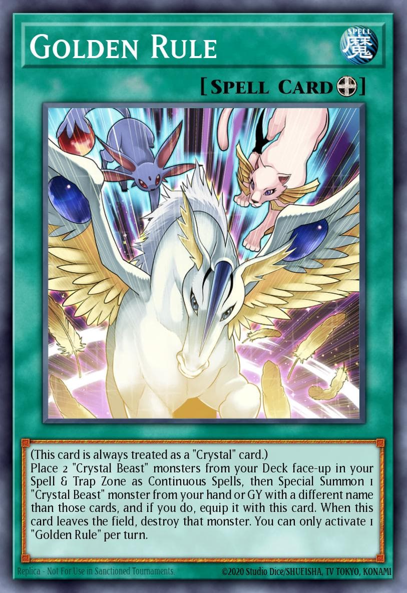 Carte Yu-Gi-Oh! Golden Rule #035 — Battles of Legend: Monstrous Revenge