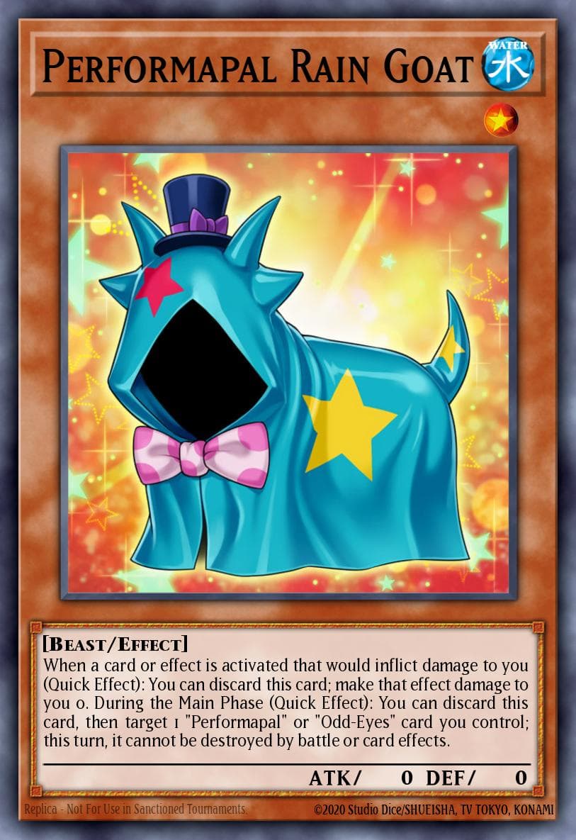Carte Yu-Gi-Oh! Performapal Rain Goat #006 — Breakers of Shadow