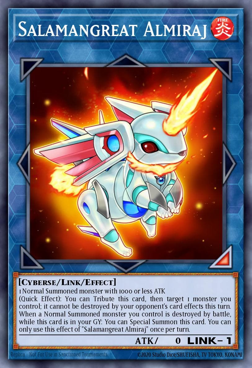 Carte Yu-Gi-Oh! Salamangreat Almiraj #054 — Battles of Legend: Hero's Revenge