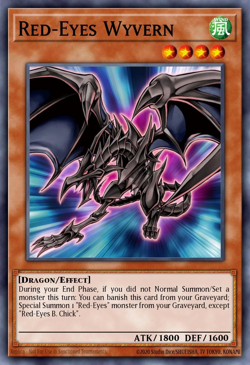 Carte Yu-Gi-Oh! Red-Eyes Wyvern #2 — Ancient Prophecy: Special Edition