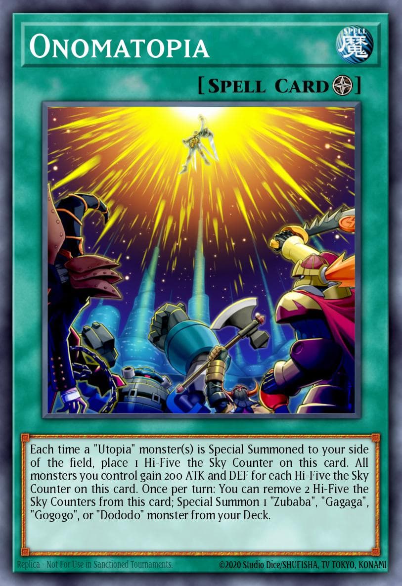 Carte Yu-Gi-Oh! Onomatopia #163 — Battles of Legend: Monster Mayhem