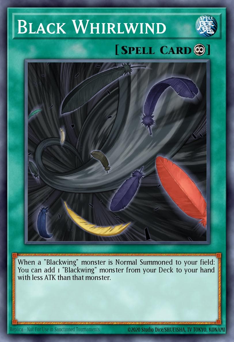 Carte Yu-Gi-Oh! Black Whirlwind #060 — Battles of Legend: Armageddon