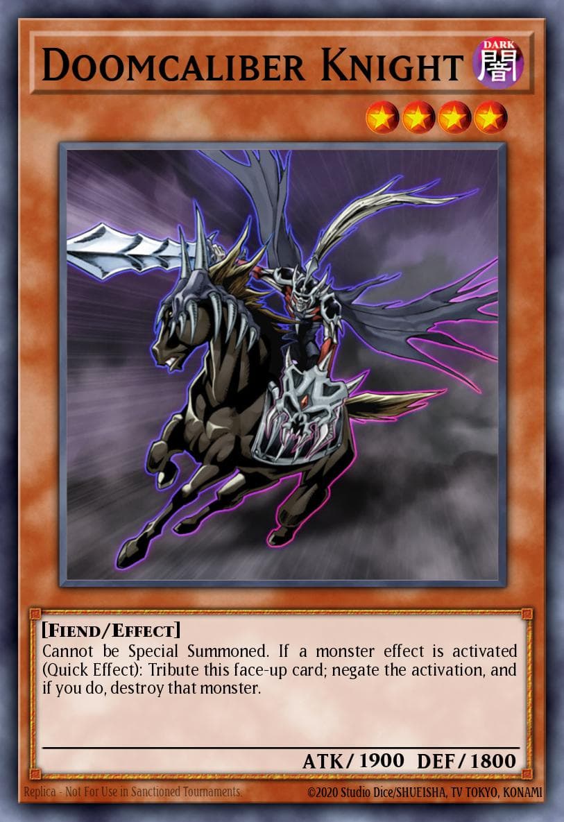 Carte Yu-Gi-Oh! Doomcaliber Knight #141 — Battle Pack: Epic Dawn
