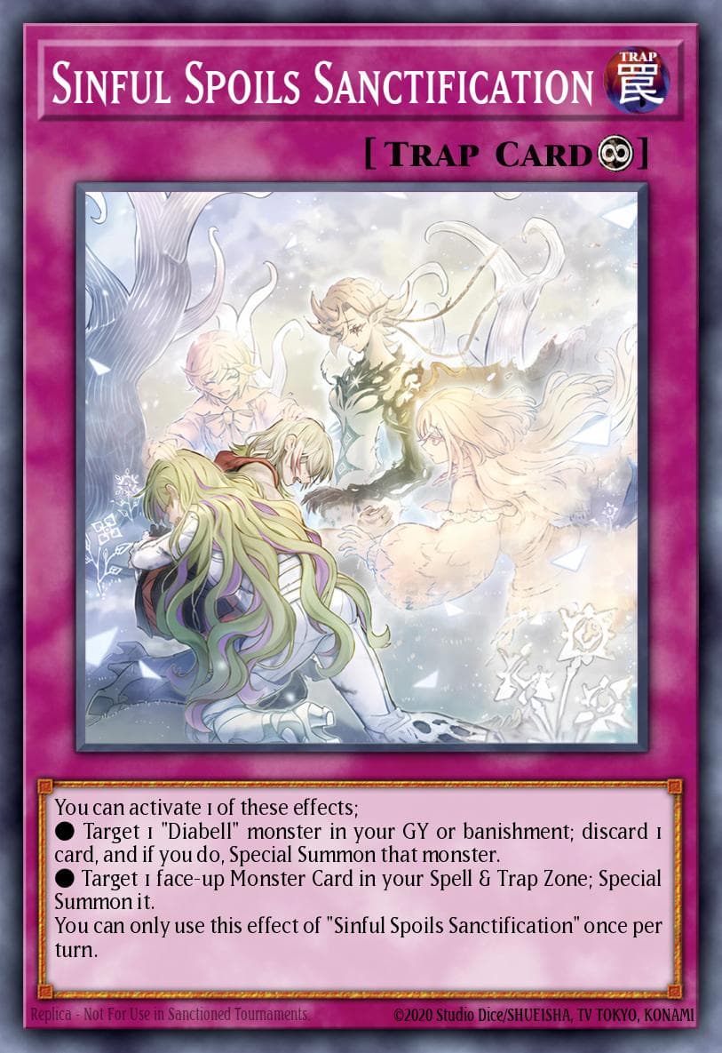 Carte Yu-Gi-Oh! Sinful Spoils Sanctification #073 — Alliance Insight