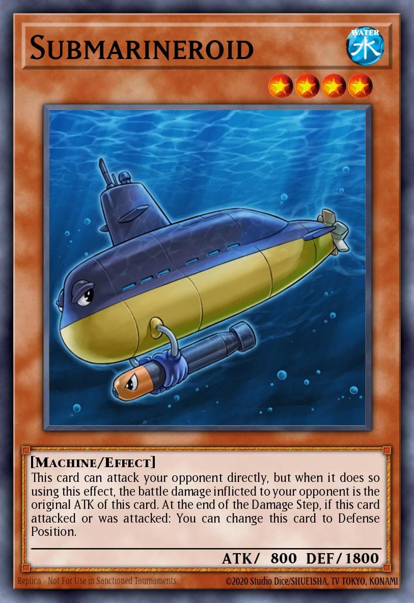 Carte Yu-Gi-Oh! Submarineroid #044 — Battle Pack 2: War of the Giants