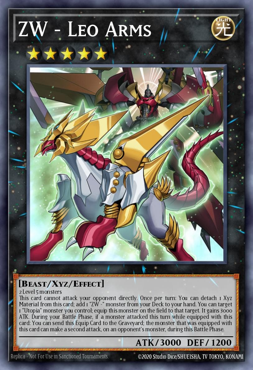 Carte Yu-Gi-Oh! ZW - Leo Arms #047 — Cosmo Blazer